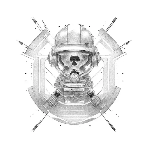 electrical lineman tattoo design idea