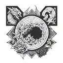 M³ tattoo design idea