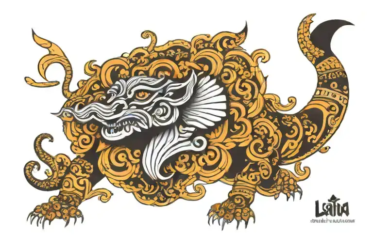 Sri Lanakn Tamil Culture tattoo design idea