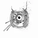 dj tattoo design idea