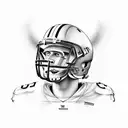 History of a career with 3 different american football teams kankakee high school and illinois wesleyan  tattoo design idea