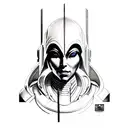 Tali'Zorah mass effect 3 tattoo design idea