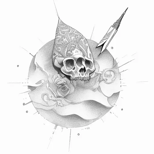 Sentence : "You were born an original, don't die a copy " tattoo design idea