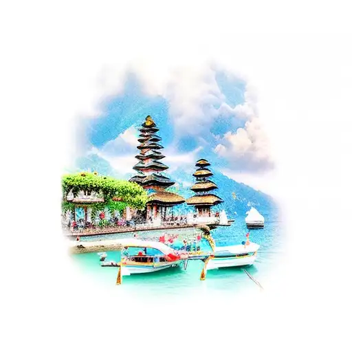 bali Amalfi coast engagement 2024 tattoo design idea