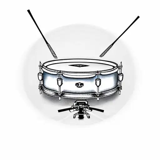 Realismo \Snare Drum\ Idéia de tatuagemRealismo \Snare Drum\ Idéia de tatuagem  