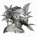 "FEEL" by Kendrick Lamar tattoo design idea