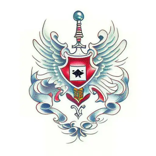 Kelly Family Crest tattoo design idea