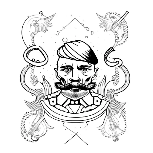 peaky blinders tattoo design idea