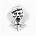 peaky blinders tattoo design idea