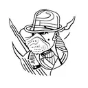 peaky blinders tattoo design idea