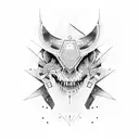 roman number 13 tattoo design idea