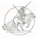 lotr-andulın-Sauron tattoo design idea
