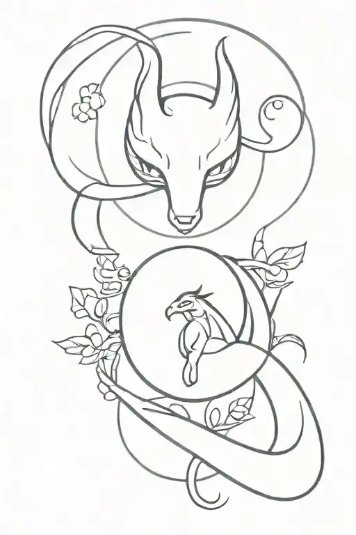 haku spirited away tattoo design idea