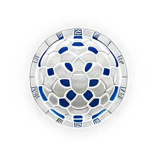 Combine the Uruguay flag with a soccer ball tattoo design idea