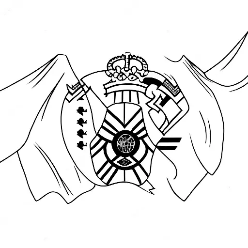 Combine the Uruguay flag with a soccer ball tattoo design idea