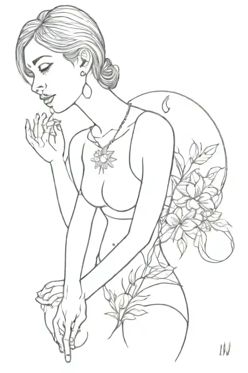 bohemian feminist tattoo tattoo design idea