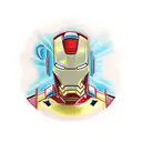 iron man olaff tattoo design idea