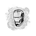 iron man olaff tattoo design idea