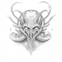 nyarlathotep tattoo design idea