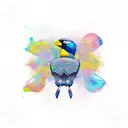 condor tattoo design idea