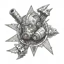 Fallout 76 tattoo design idea