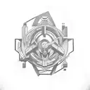 half life video game tattoo design idea