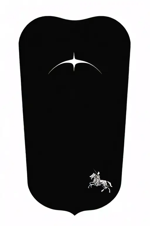 orion the hunter hunting scene tattoo design idea