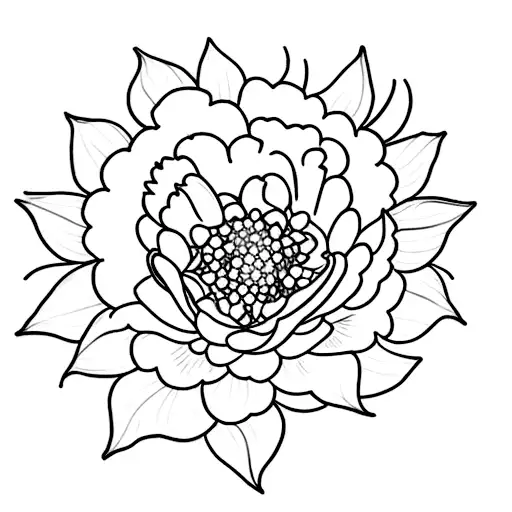 edelweiss  tattoo design idea