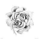 gardenia tattoo design idea