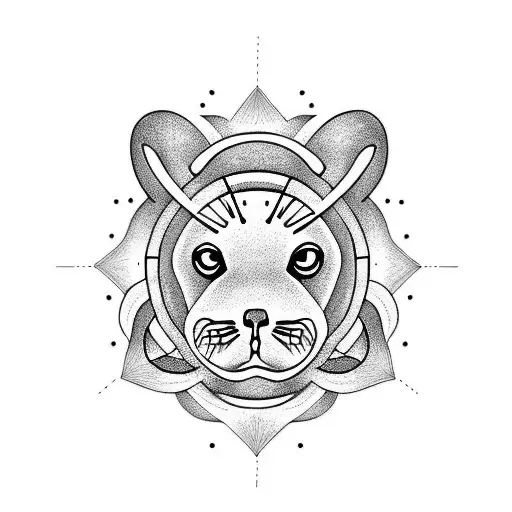 seal tattoo design idea