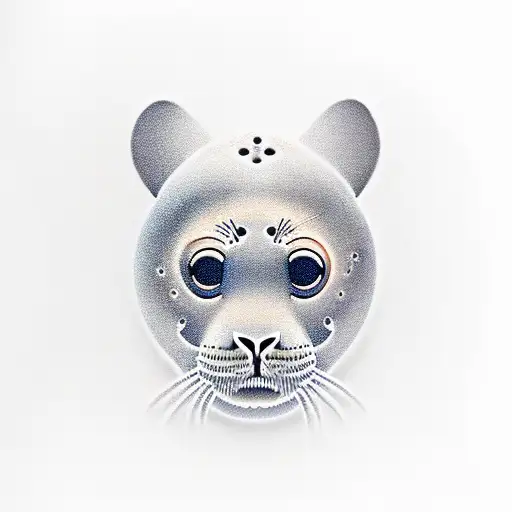 seal tattoo design idea