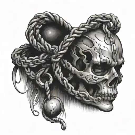 submissive slave bondage BDSM all tattoo design idea