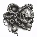 submissive slave bondage BDSM all tattoo design idea