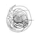 sysiphus abstract fine line simple tattoo design idea