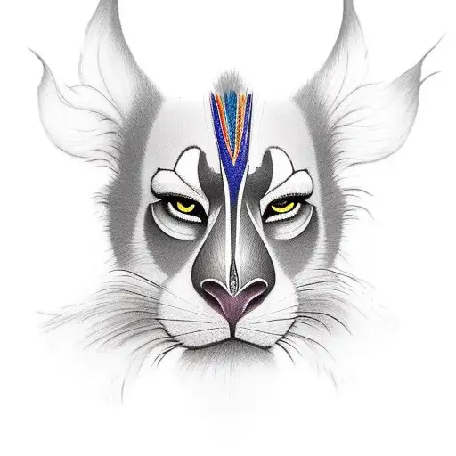 Disney Rafiki tattoo design idea