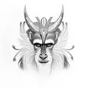 Disney Rafiki tattoo design idea