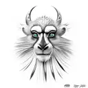 Disney Rafiki tattoo design idea