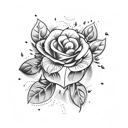 spinach tattoo design idea