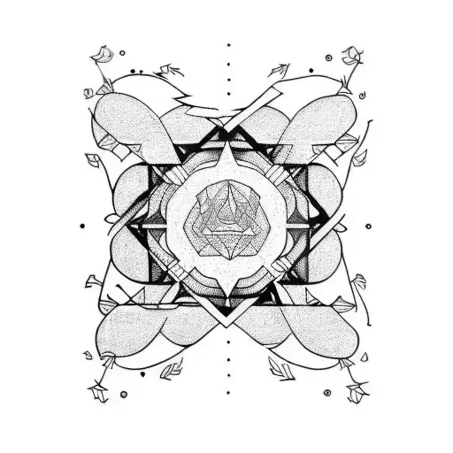 spinach tattoo design idea