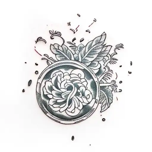 can of spinach tattoo design idea