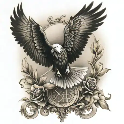 psalm 91:4 tattoo design idea