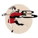 Japanese style with anime references and smoke  tattoo design idea