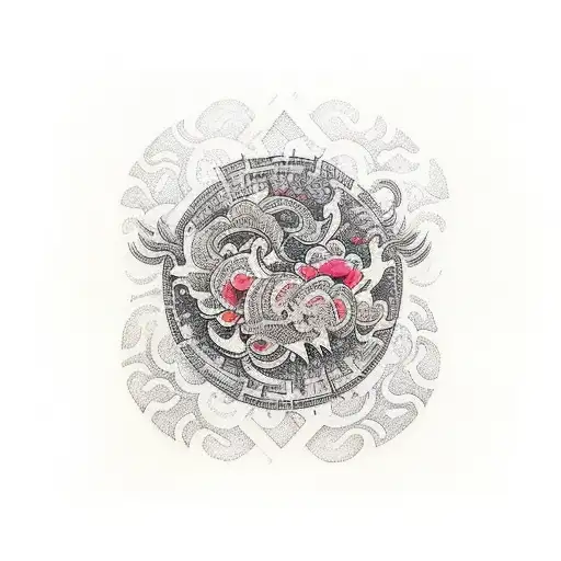 marriage  tattoo design idea