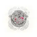 marriage  tattoo design idea