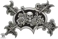 tombstone TWF  tattoo design idea