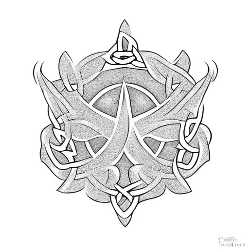 Rowan tree, Jasmine flower, Celtic, Arsenal, wales tattoo design idea