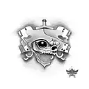 croatian soldier tattoo design idea