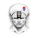 croatian soldier tattoo design idea