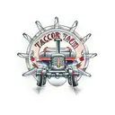 tractor  tattoo design idea