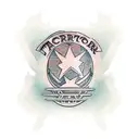 tractor  tattoo design idea